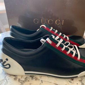 Vintage Gucci Pelle Gomma Sneakers